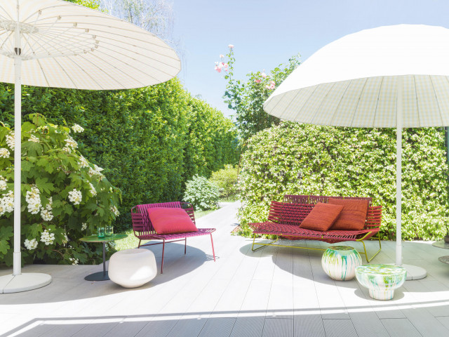 Outdoor Sofa und Sessel Telar von Paola Lenti, erstellt mit dem Online Konfigurator