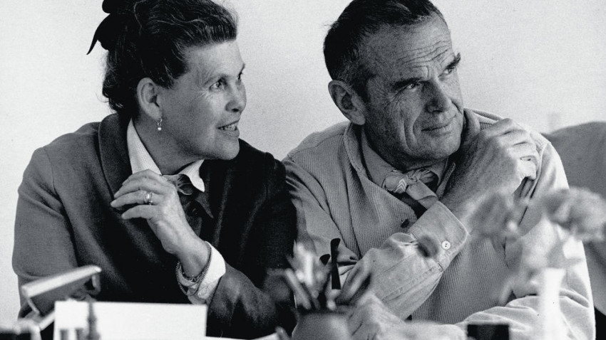 Ray und Charles Eames | Bild: Vitra