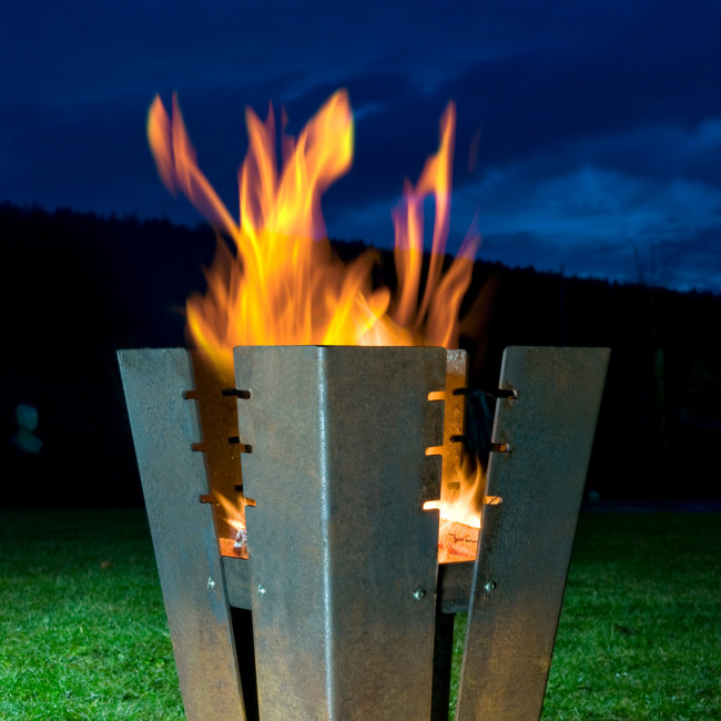 Feuerschale Fuji von Keilbach aus Stahl