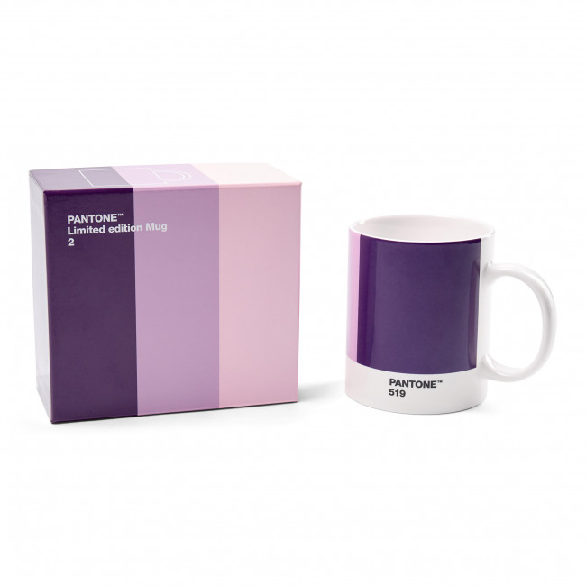 Pantone Kaffeebecher in limitierter Auflage, Lila-Violett-Rosa
