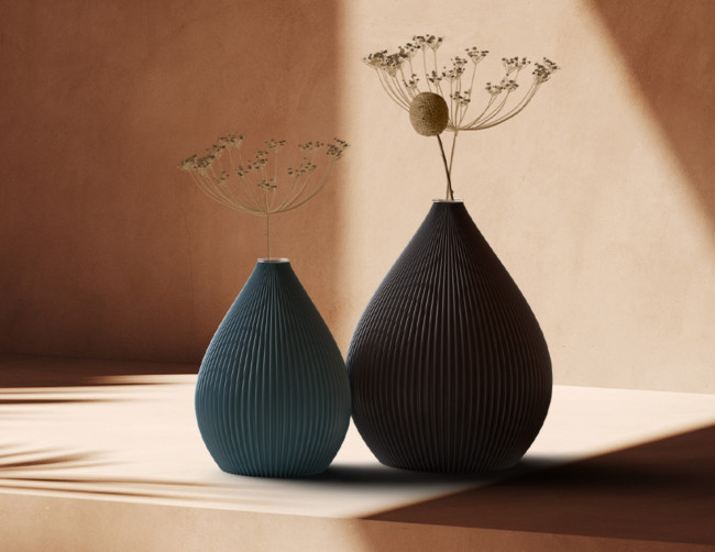 Recozy 3D gedruckte Vase Balloon in zwei Größen und Farben