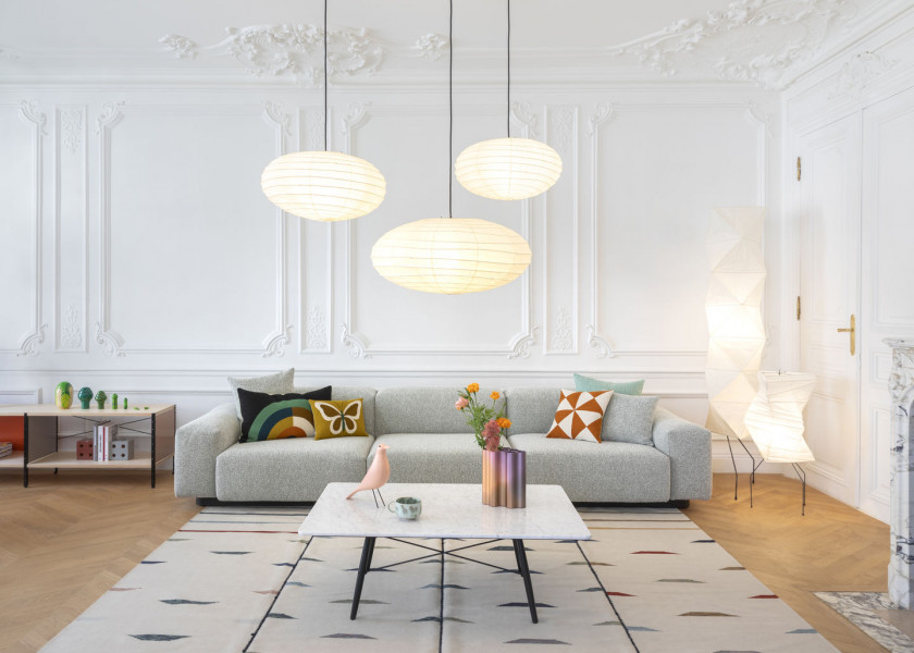 Soft Modular Sofa von Vitra, Bezug Stoff
