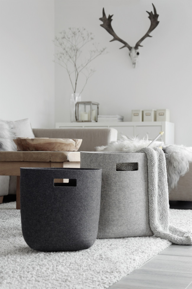 Hey-Sign Papierkörbe aus Filz