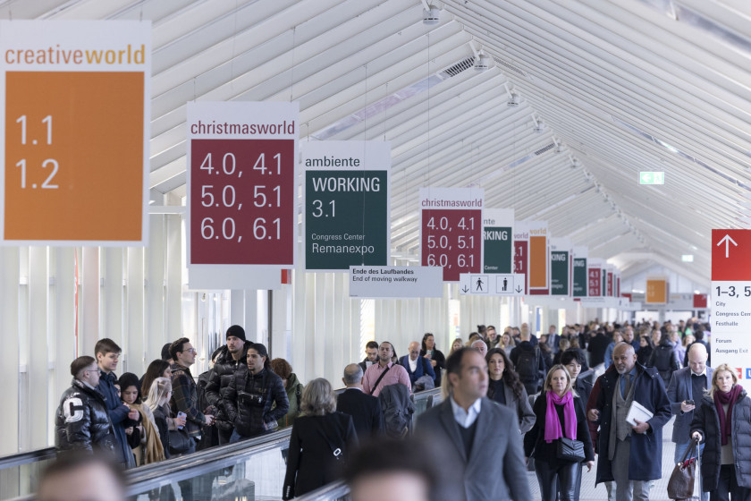 Besucher der Ambiente 2025 in Frankfurt