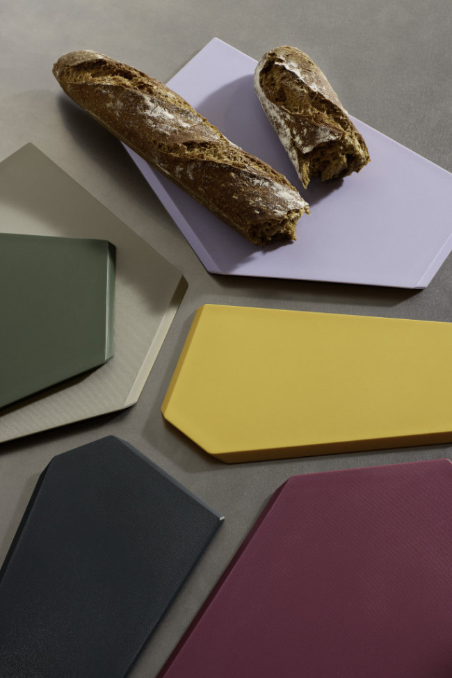 Schneidebrett Zurich von Crushgrind aus BPA freiem Kunststoff in verschiedenen Farben