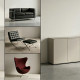 Möbelklassiker-Collage: Y-Chair, LC2 Sofa, RAR, Egg Chair, Barcelona Chair