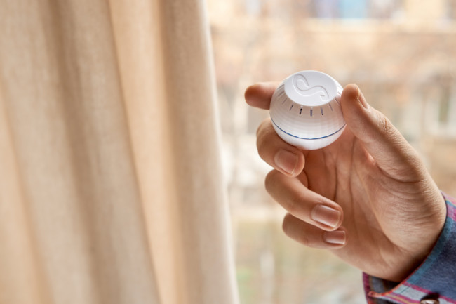 Shelly H&T Smart Home Sensor zur Messung von Temperatur und Feuchtigkeit