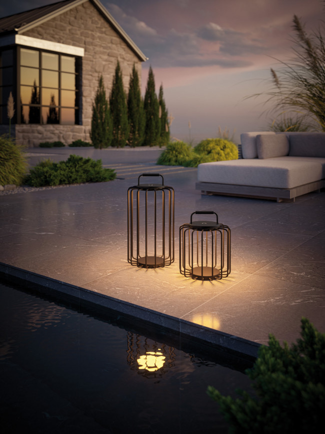 Outdoorleuchte Bangkok von Villeroy & Boch in Schwarz
