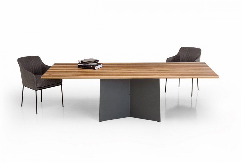 Der neue minimalistische X-TABLE von ASCO Möbel