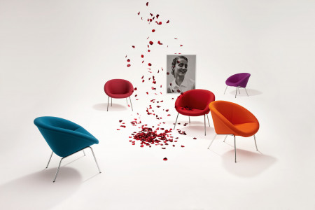 Sessel 369 von Walter Knoll min verschiedenen Farben