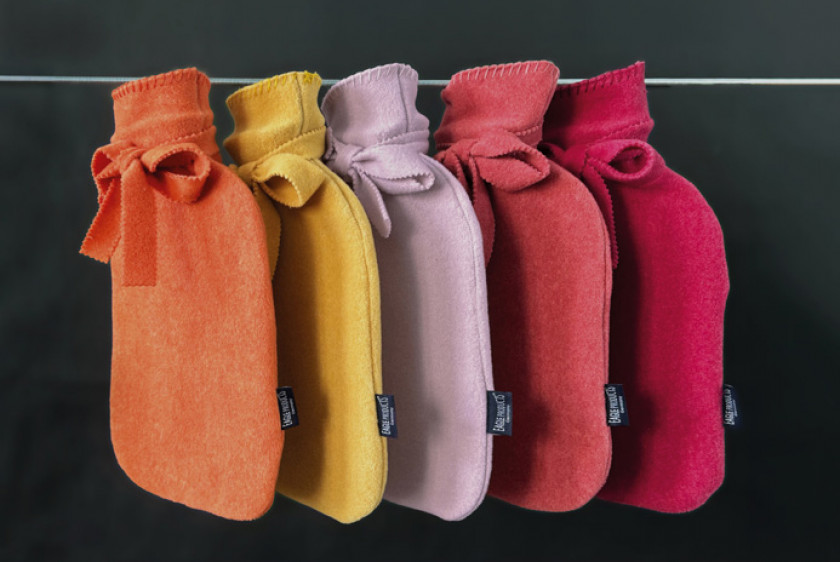 Wärmflasche Tony von Eagle Products aus weichem Fleece in verschiedenen Farben