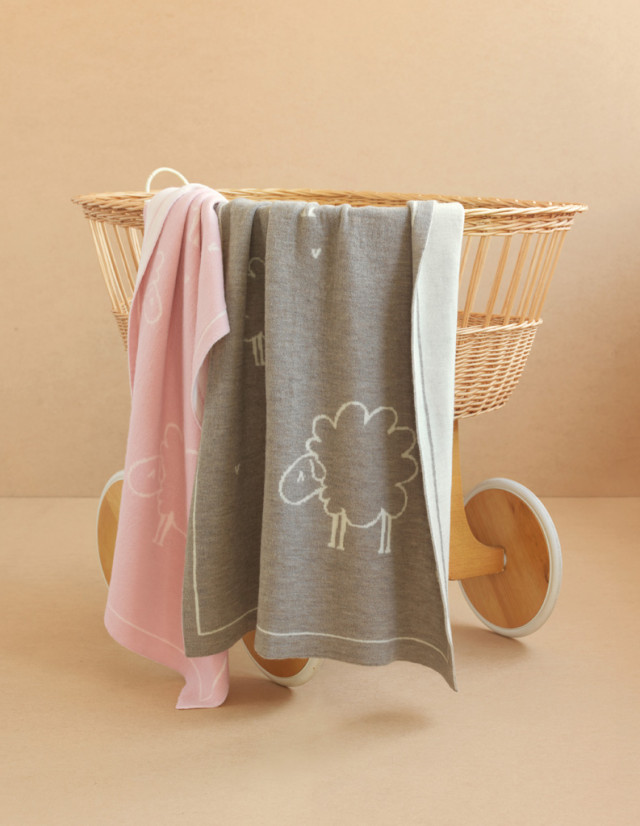 Babydecke Lilly von Eagle Products aus Merinowolle