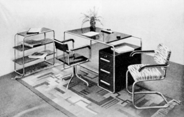 Bauhaus-Ikonen - historische Aufnahme aus dem Thonet-Archiv