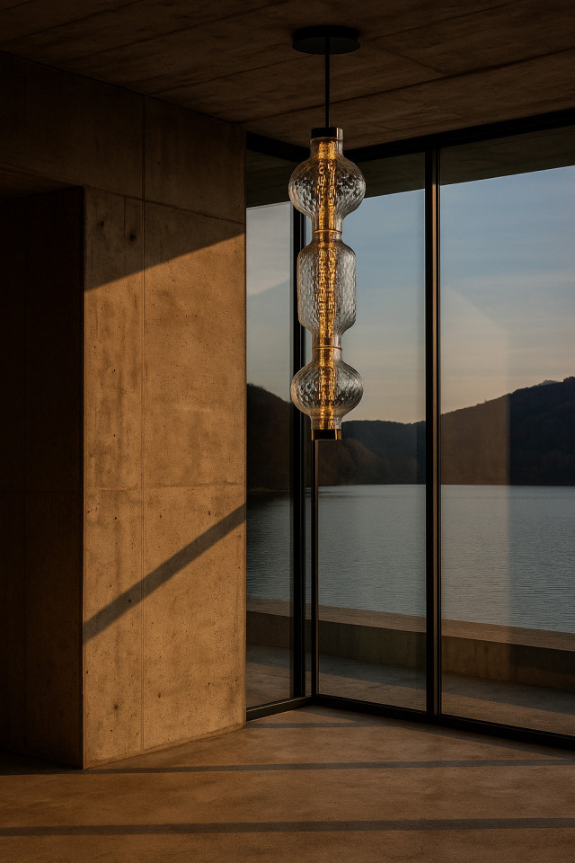 Pendelleuchte Alambicco-XL Suspension von Artemide, Bild AI_GENERATED_UNMARKED