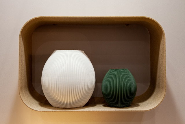 3D gedruckte Vasen von Recozy auf der Nordstil Juli 2022