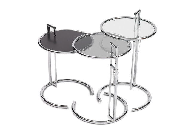 Classicon Adjustable Table, Design Eileen Gray