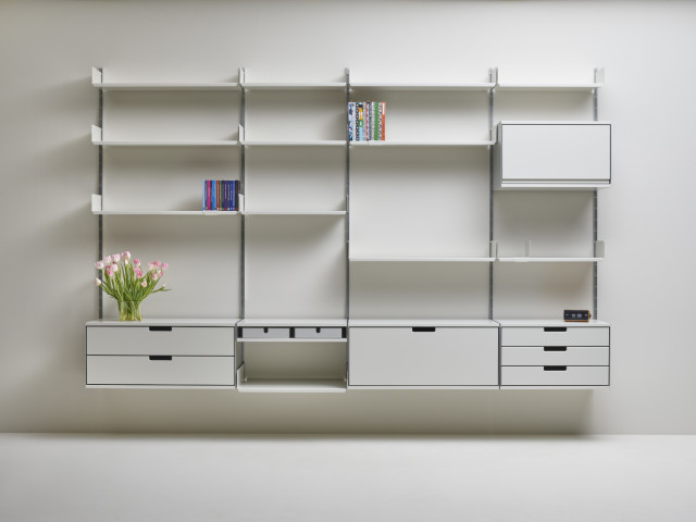 Dieter Rams 606 Shelving System, Vitsoe