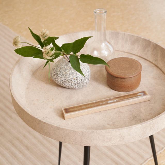 Beistelltisch Bowl Table aus der Waste Edition von Mater Design aus recycelten Materialien