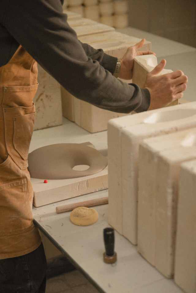 Impression vom Keramik Workshop bei Schneid Studio in Lübeck