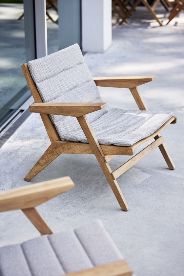 Gartenstuhl Flip Lounge Chair von Cane Line