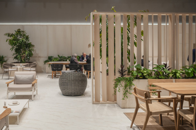 Point Gartenmöbel auf dem Salone del Mobile 2023 in Mailand
