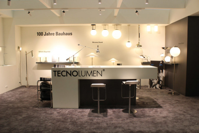 Tecnolumen Messestand auf der IMM Cologne 2019